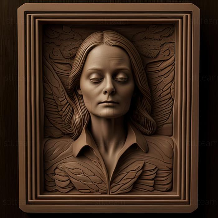 3D model Clarice Starling The Silence of the LambsJodie FosterRE (STL)